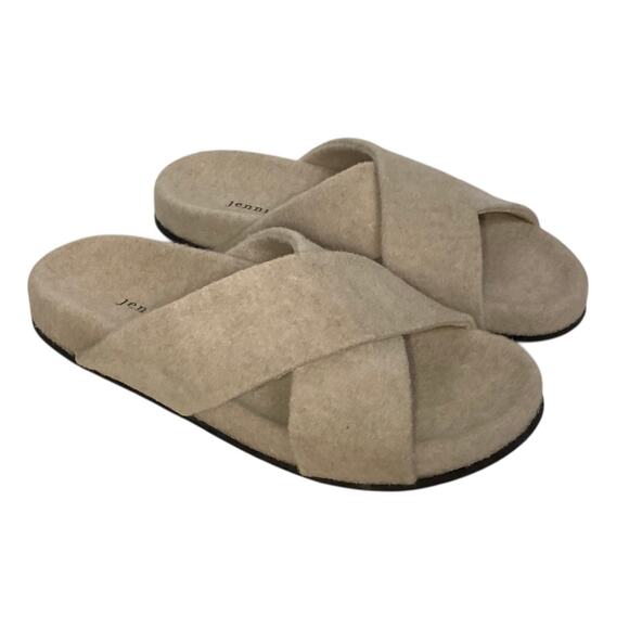 Jenni Kayne cabin crisscross straps sandal size 40 oatmeal - Picture 2 of 6